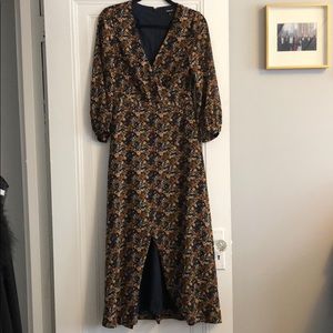 MADEWELL FLORAL MAXI DRESS